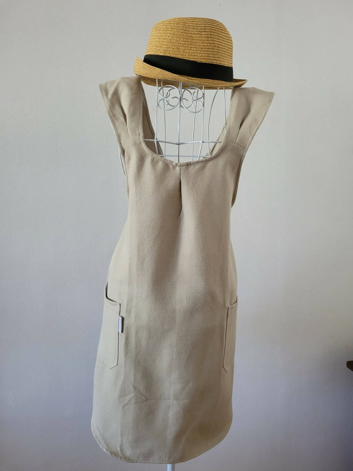 DELANTAL LINO CRUZADO