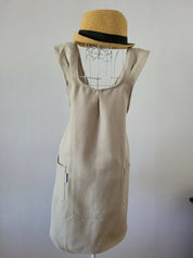 DELANTAL LINO CRUZADO