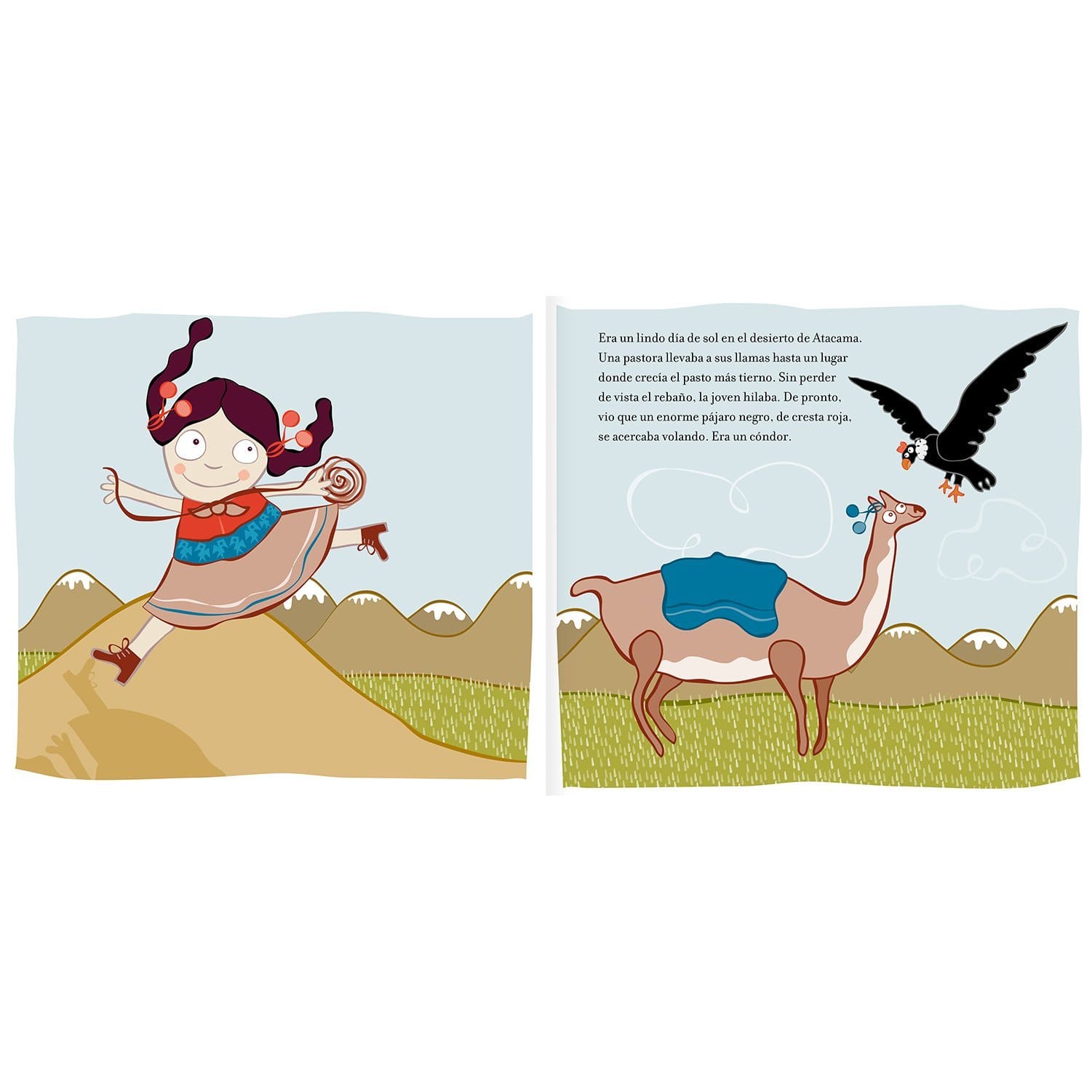 El cóndor y la pastora