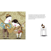 Interior libro "La niña Violeta"