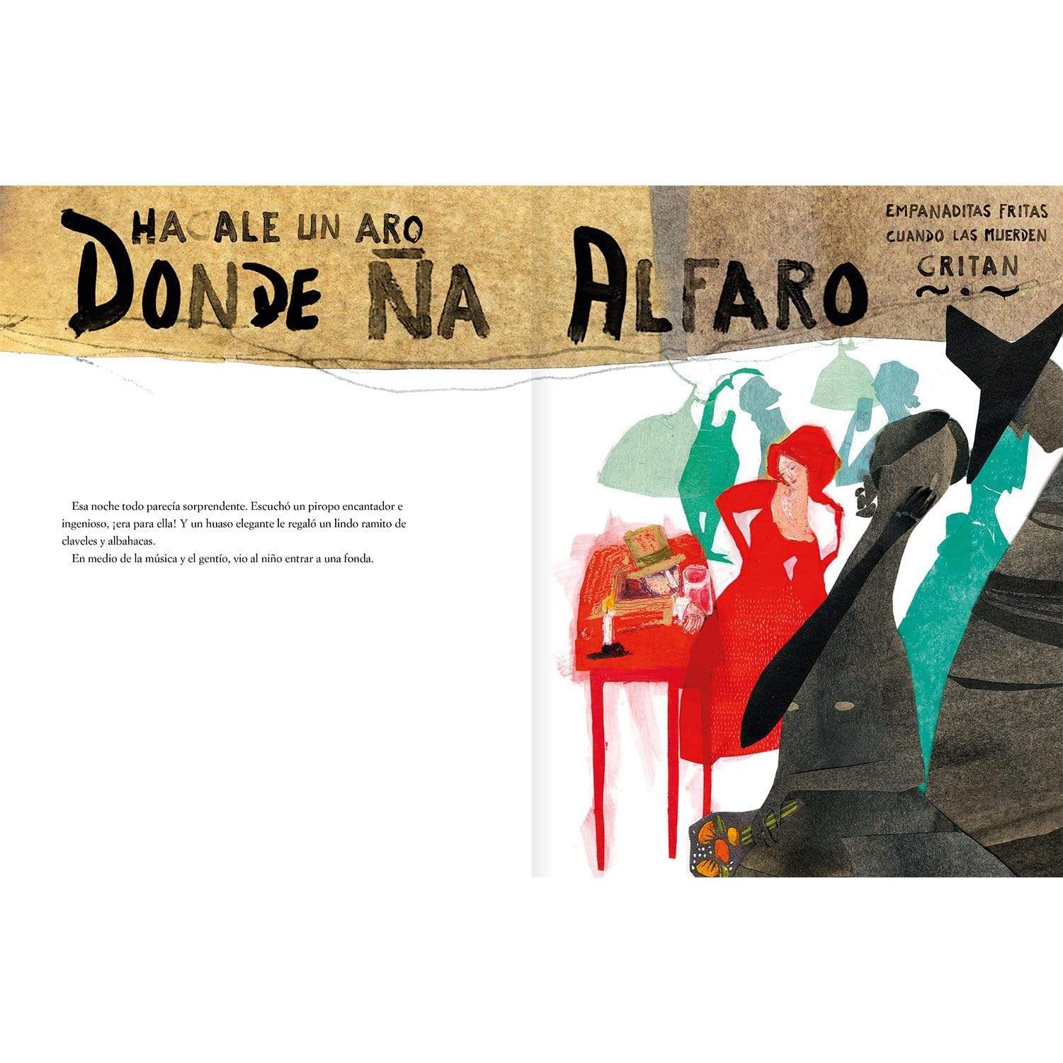 Interior libro "Un cuento de Navidad"