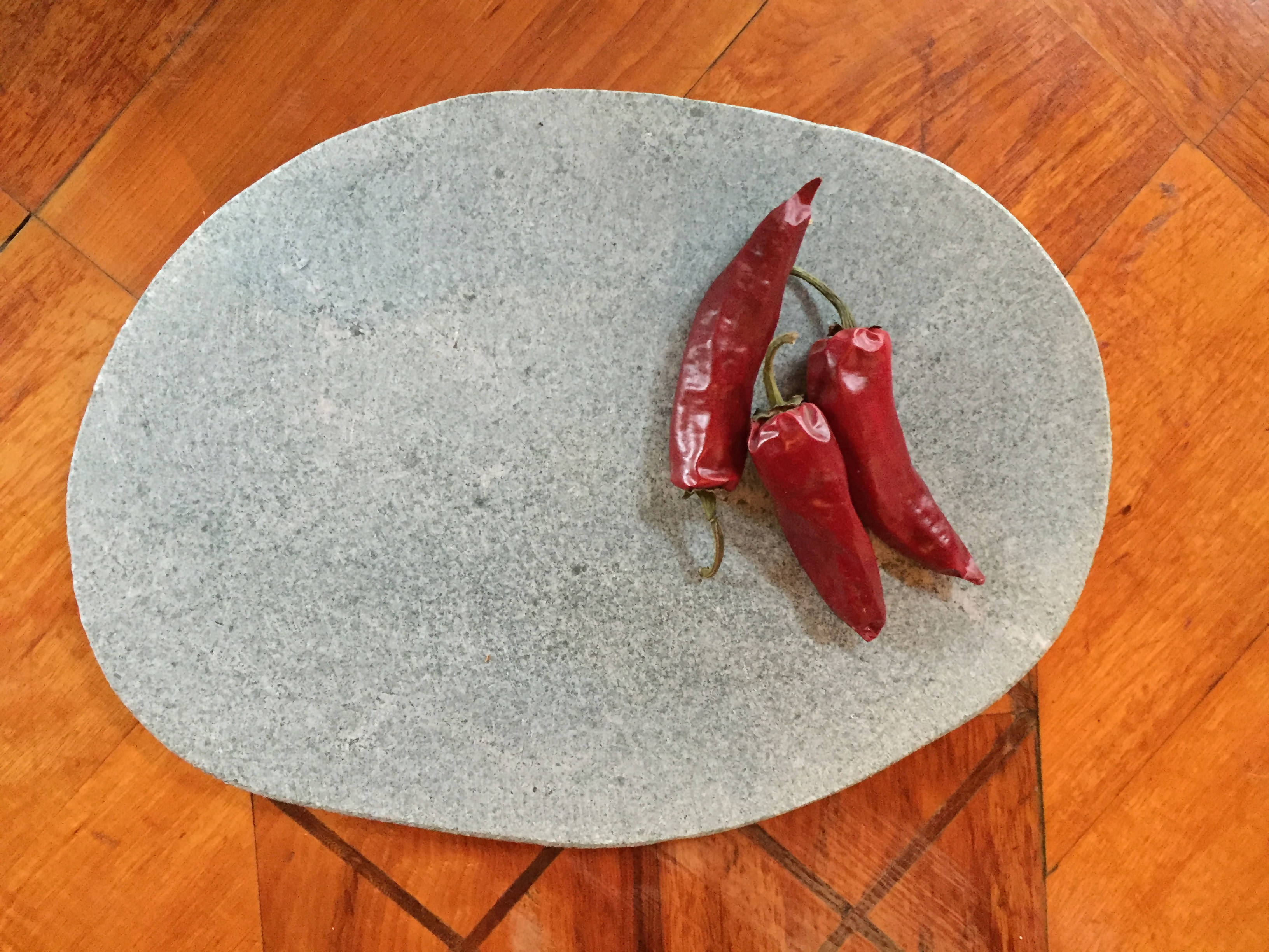 Tabla de piedra plana