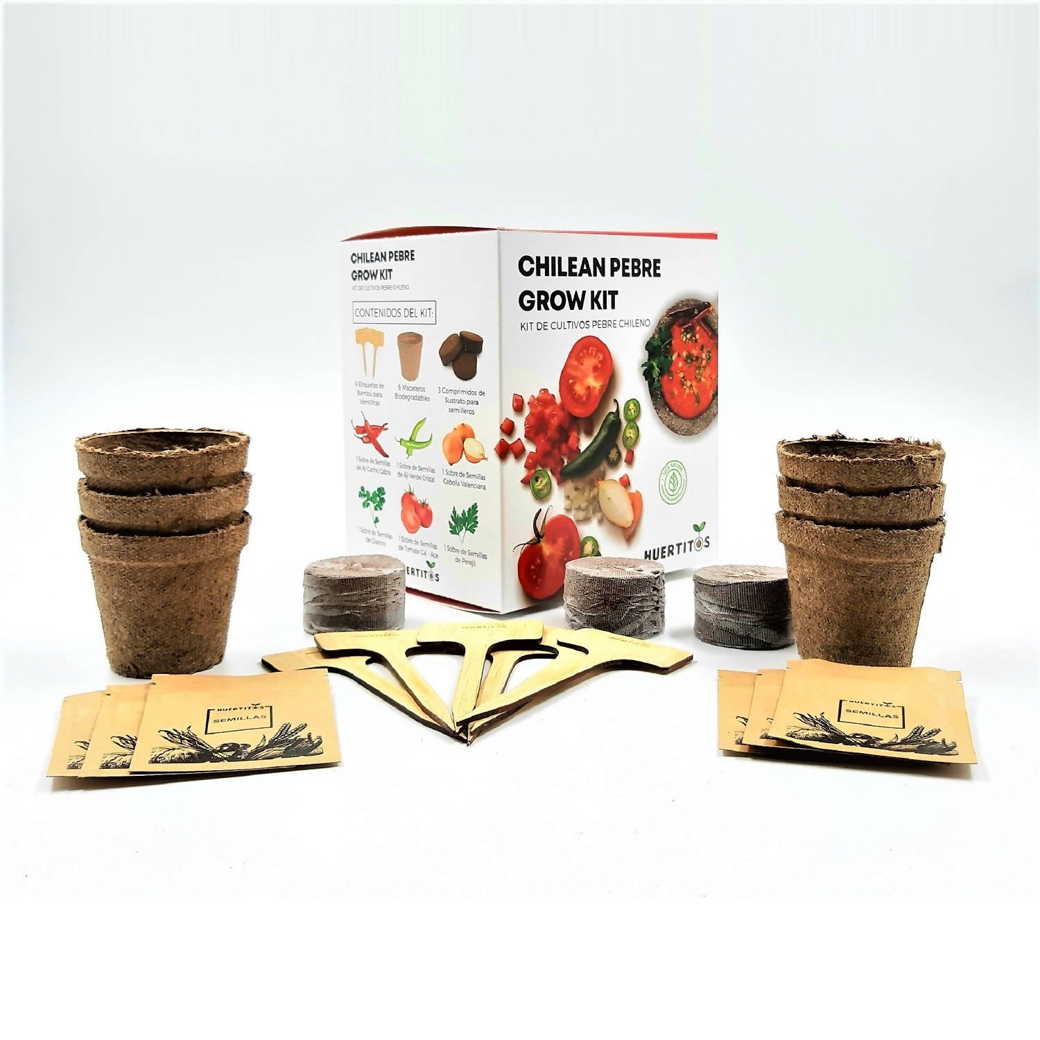 Kit de cultivo Pebre Chileno (Chilean Pebre GROW KIT)