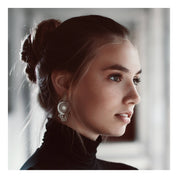 Aros Plata barrocos pequeños