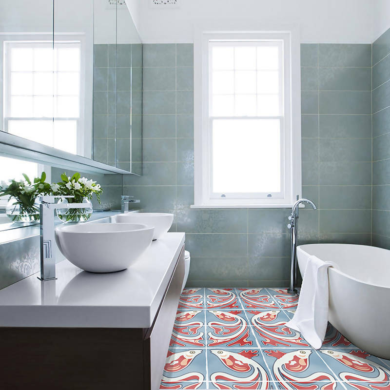 Baldosa Autoadhesiva PECES