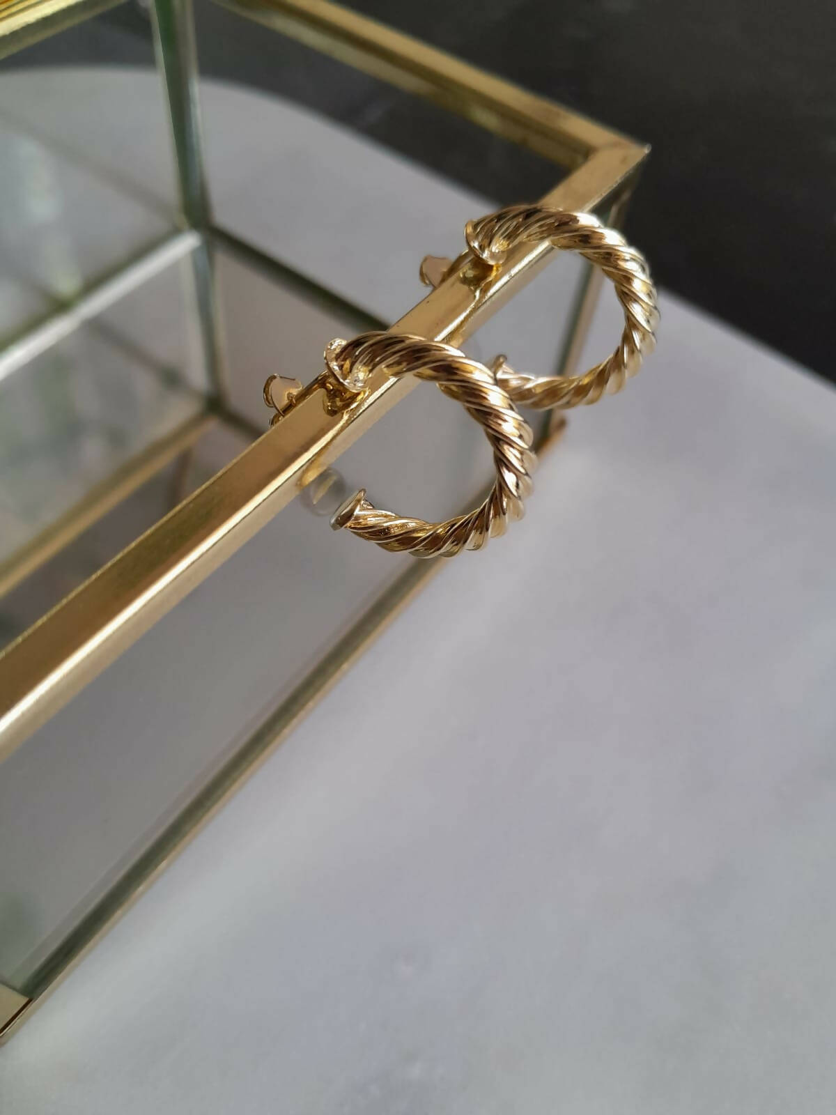 ARGOLLAS MARGARITA TRENZADAS