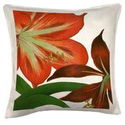 Cojín Lilium rojo - 45 x 45