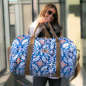 Bolso viaje sustentable mosaico Paper Home