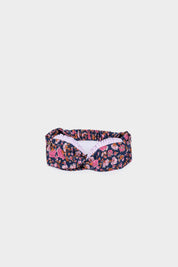 Cintillo Kids Turbante Lavanda Floral