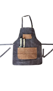 Pechera cuero reno Color Café Oscuro  3