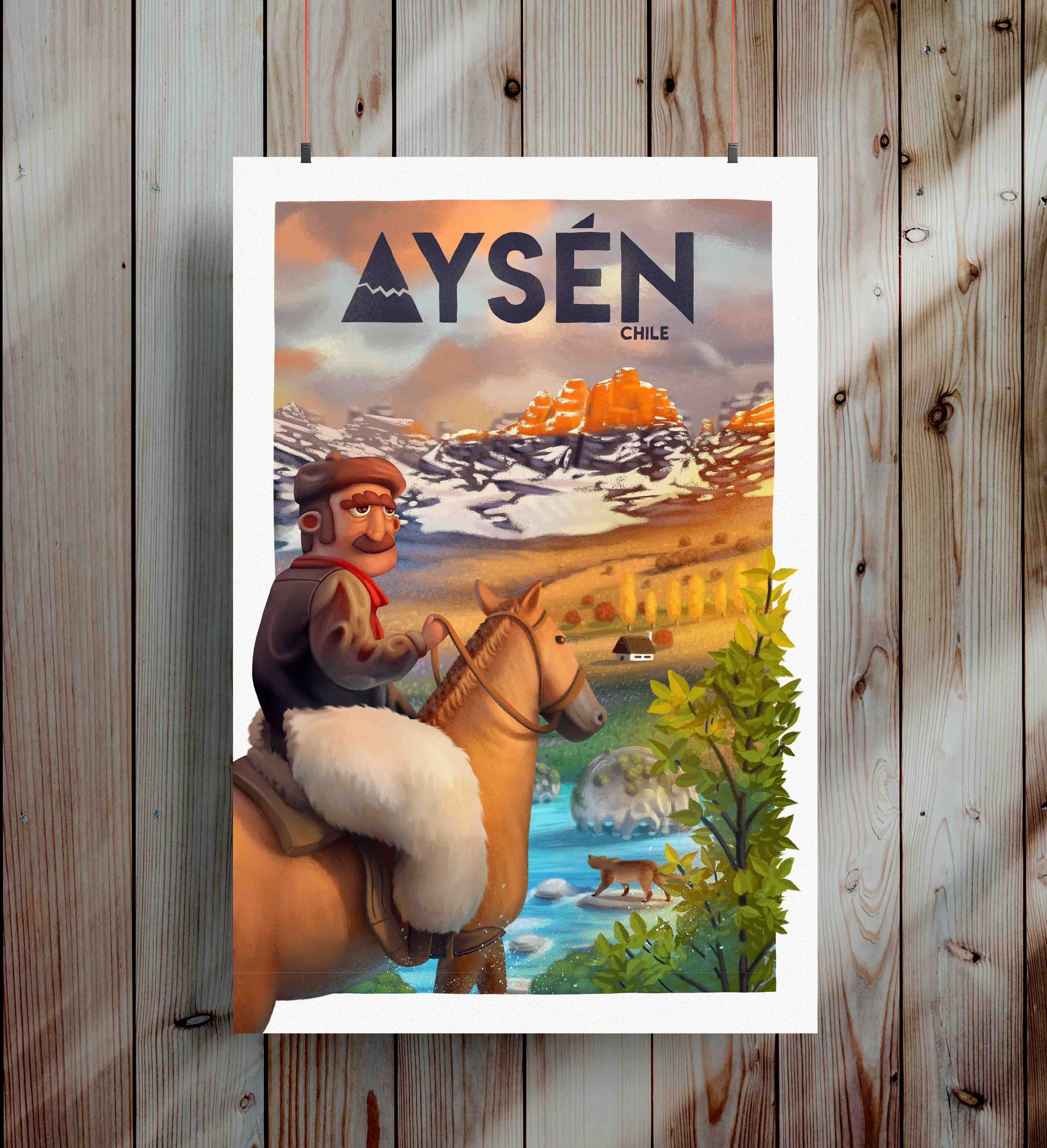 Poster Aysén - Lámina