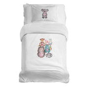 Cubreplumón Animales Acuarela