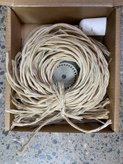 Kit cesteria lámpara corteza