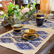 Set de Individuales Arabesque - Linet Natural