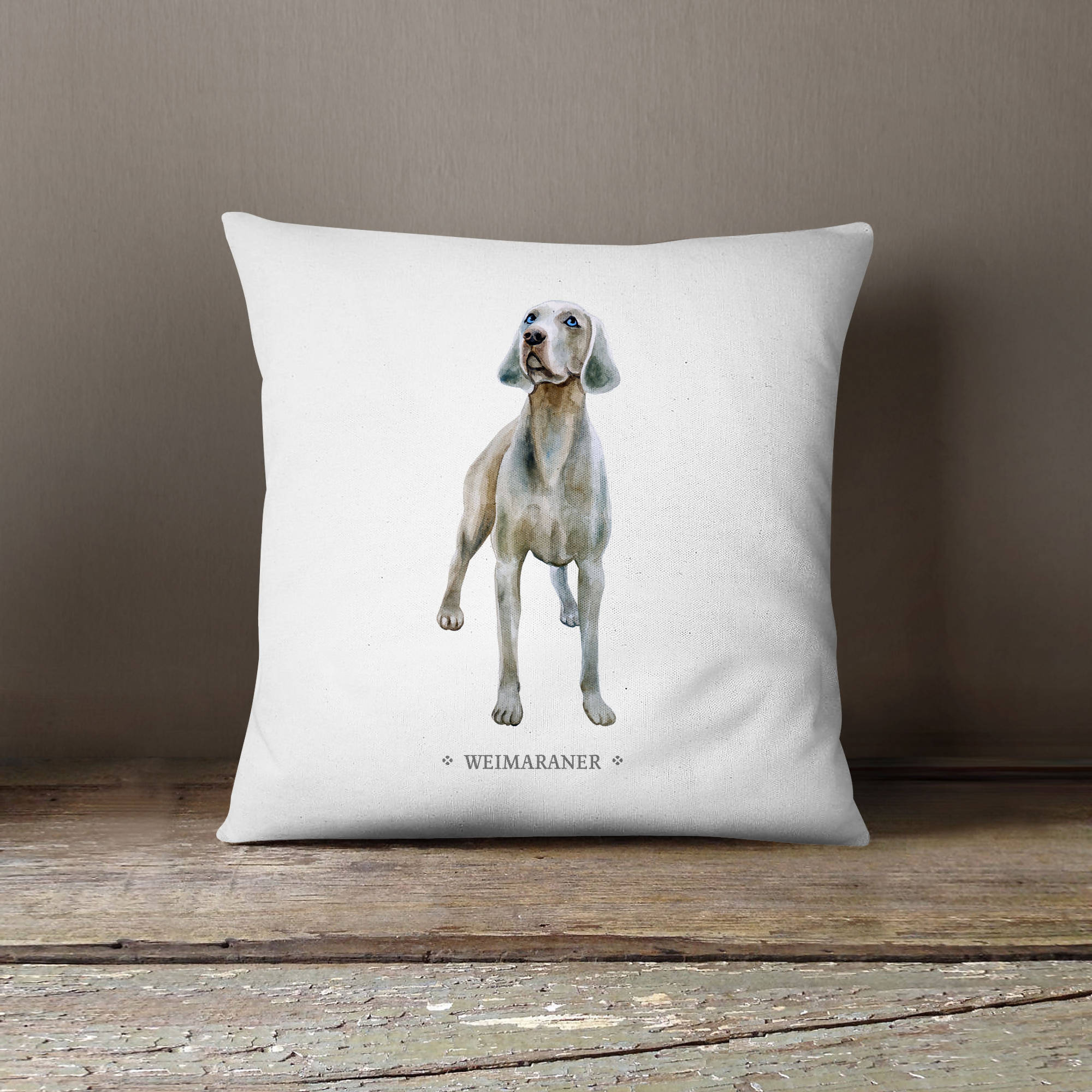 Funda cojín Weimaraner