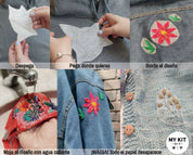 KIT PARCHES PARA BORDAR ANIMALITOS