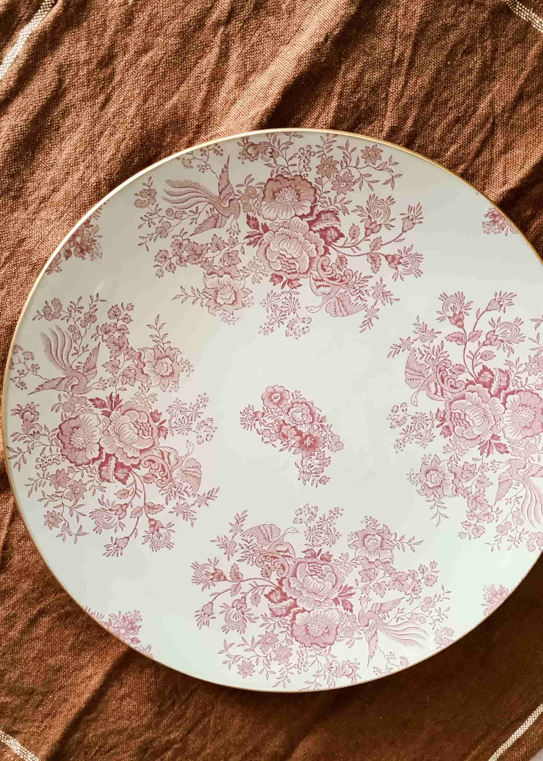 Bajo plato redondo 30 cm, Julia