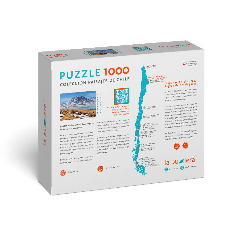 Puzzle Lagunas Altiplánicas 1000 Piezas