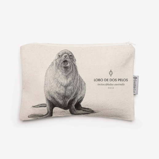 Estuche Lobo de dos pelos