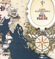 Carta Gastronómica de Italia - Lámina - Mappin