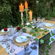 Camino de mesa Aves Chilenas - Velo Organza