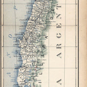 Chile en 1903 - Lámina - Mappin