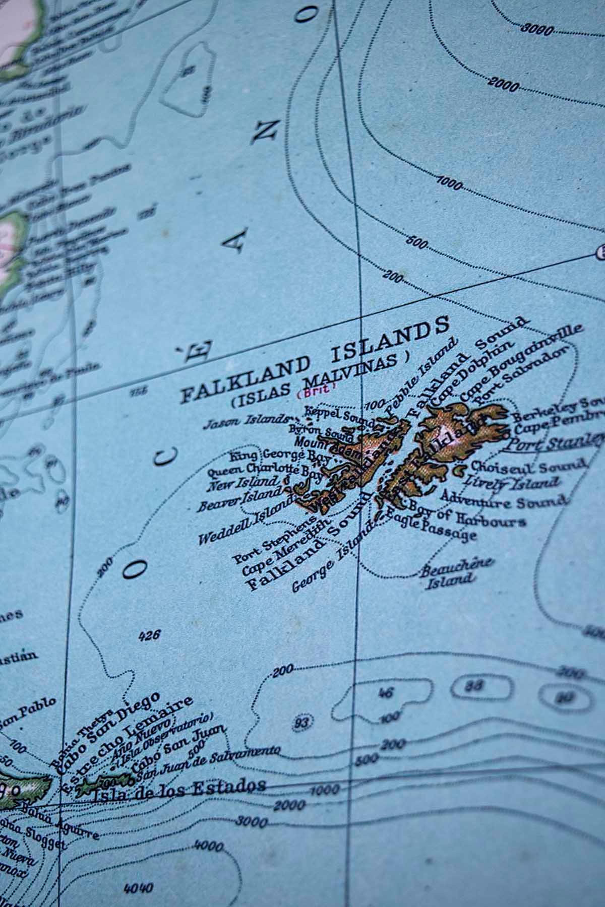 Chile y Argentina en 1929 - Lámina - Mappin