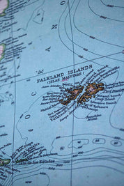 Chile y Argentina en 1929 - Lámina - Mappin