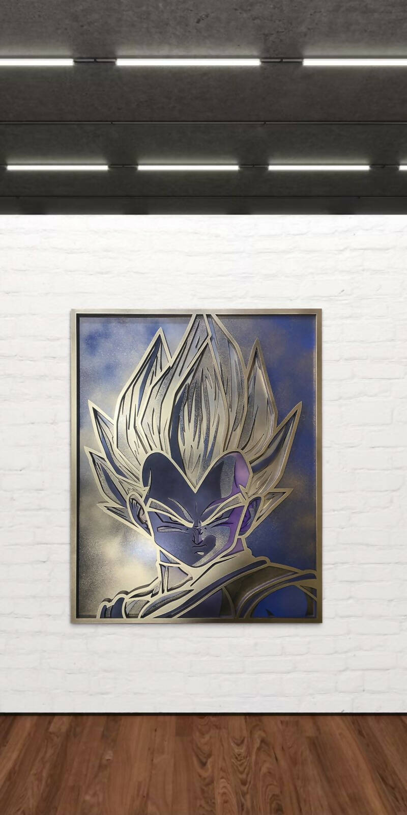(A PEDIDO) Cuadro Vegeta 6 capas 80x64cm