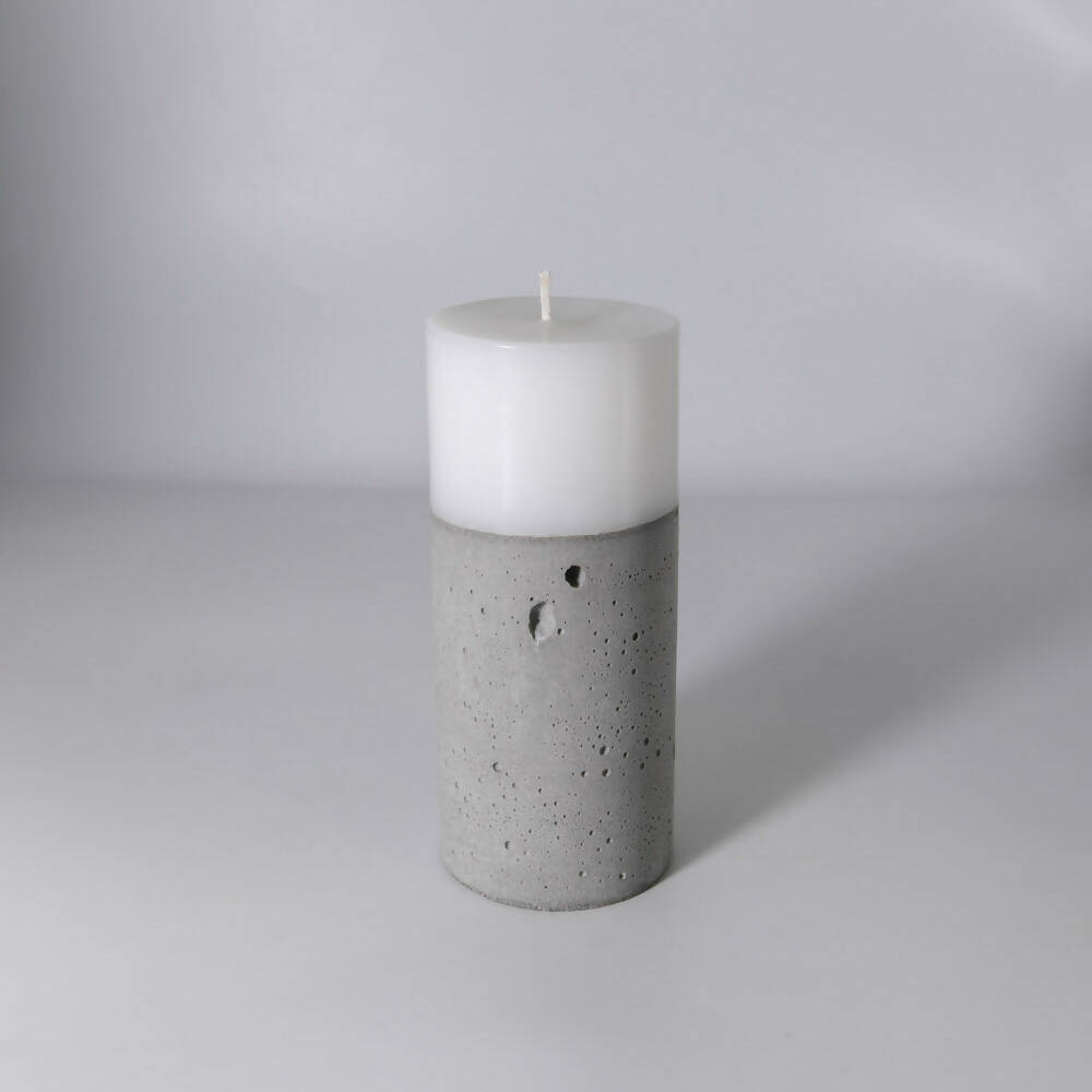 Vela con Hormigón Natural 16x7cm Küme