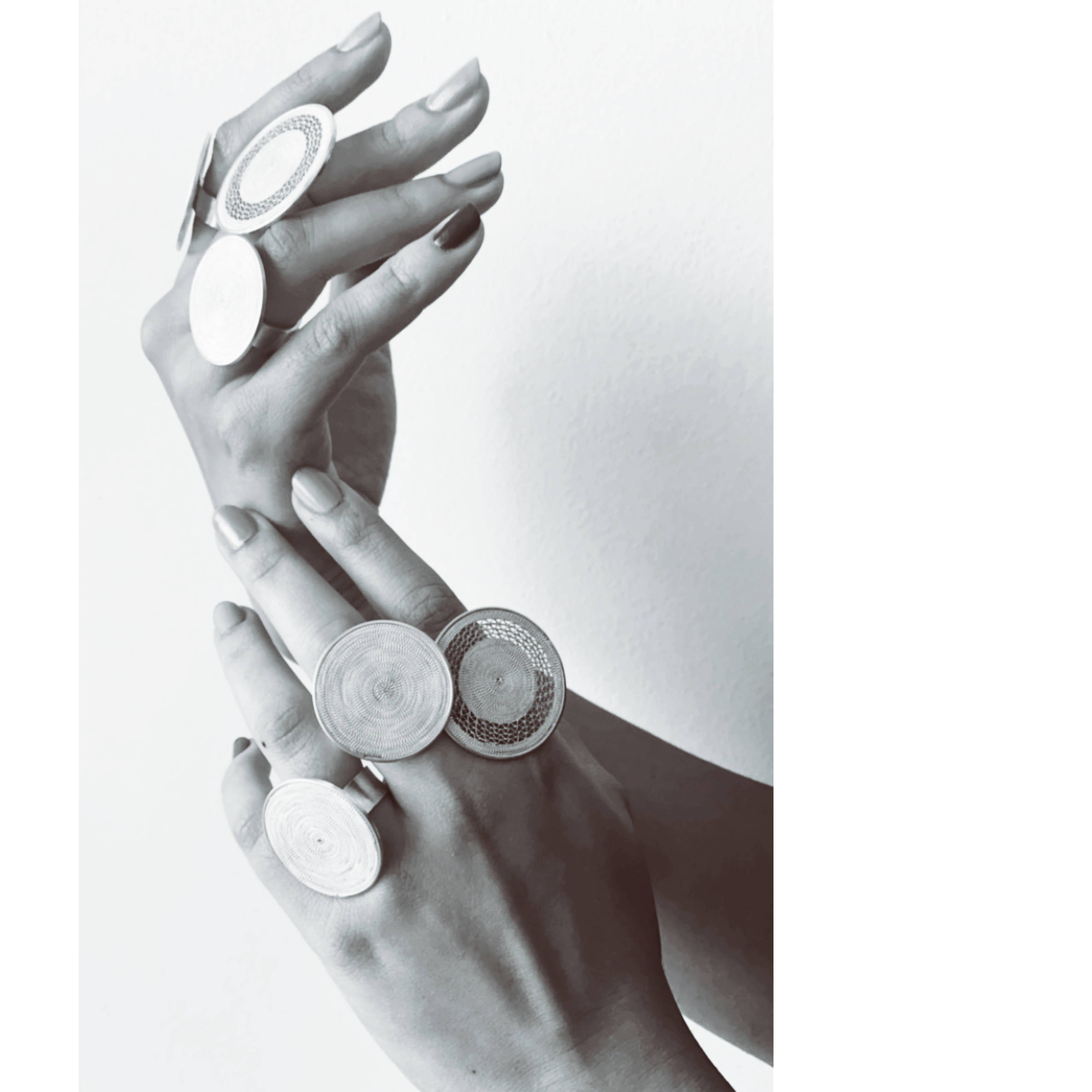 Anillo plata diseño