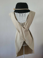 DELANTAL LINO CRUZADO