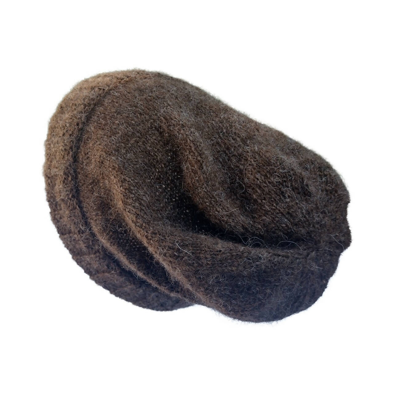 Gorro de lana Alpaca color Chocolate