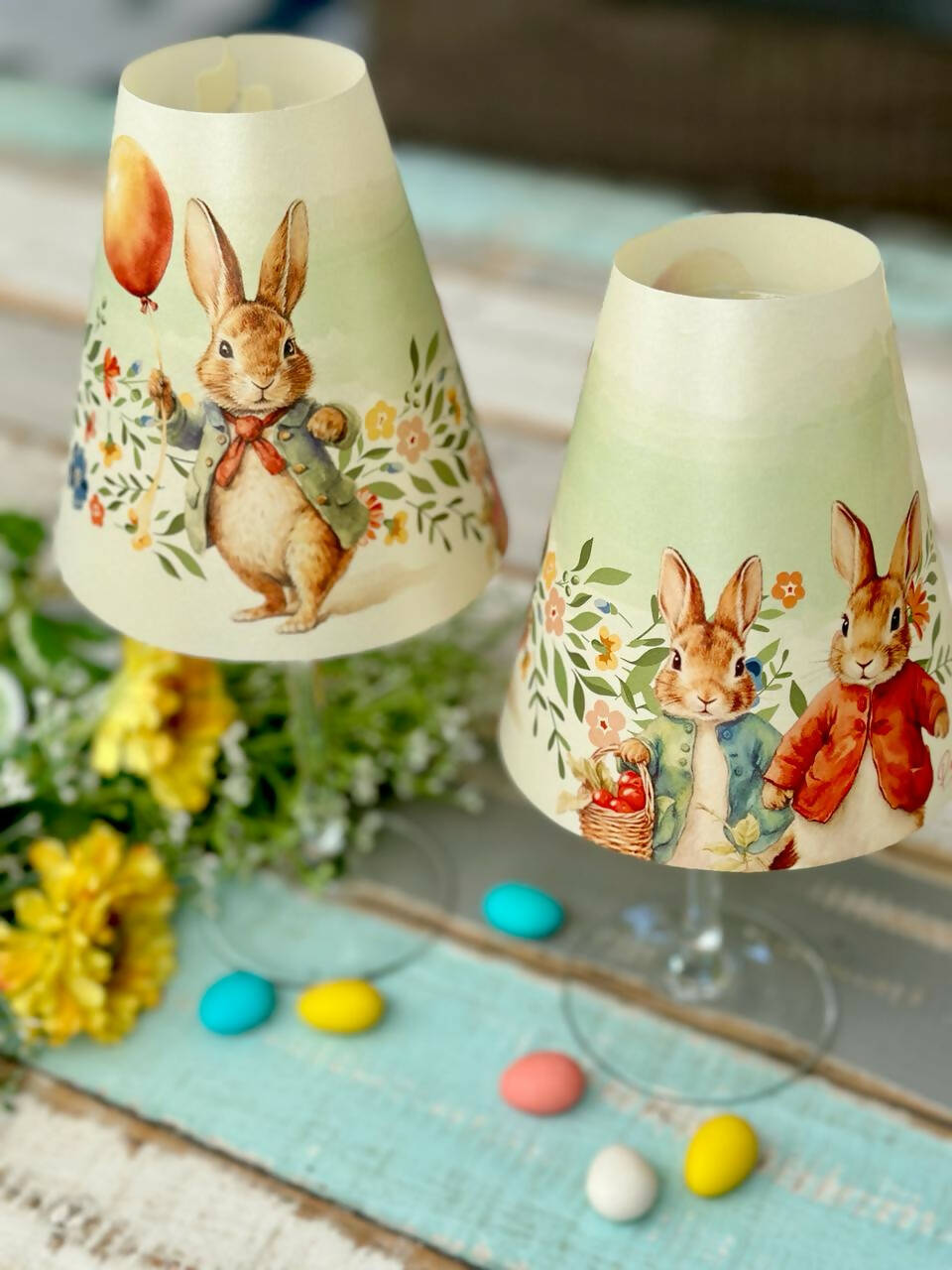 Pantallas para Copas Conejo Celebración