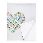 Manta de Polar Pajaritos