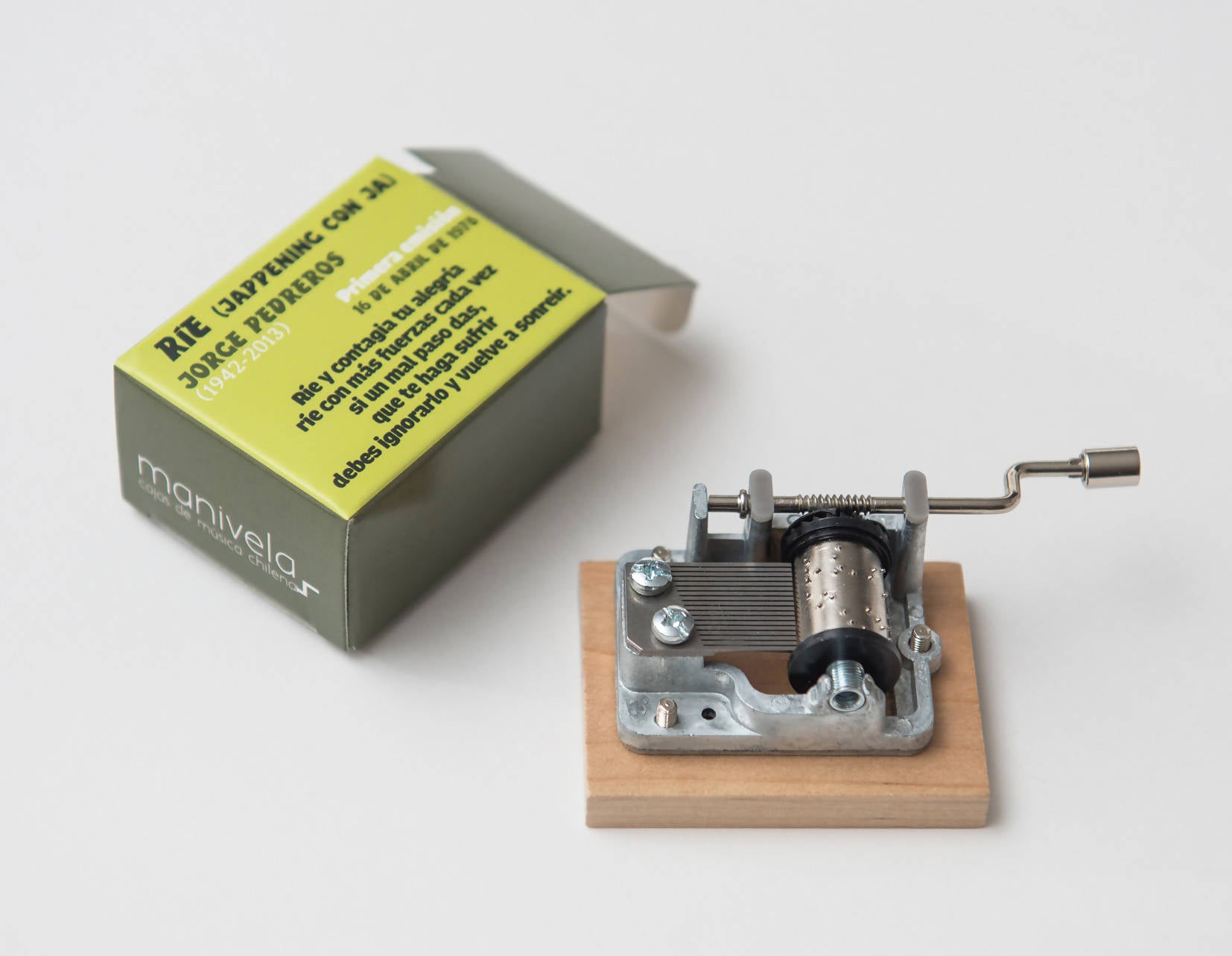 Cajita musical Ríe (Jappening con ja)