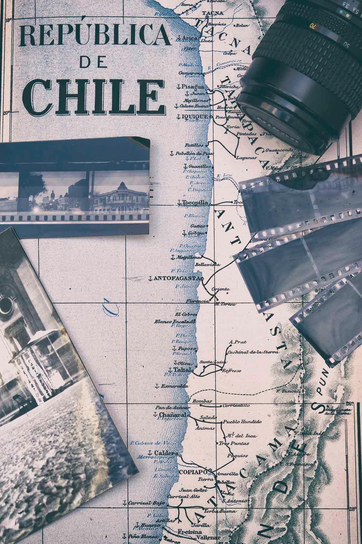 Chile en 1903 - Lámina - Mappin