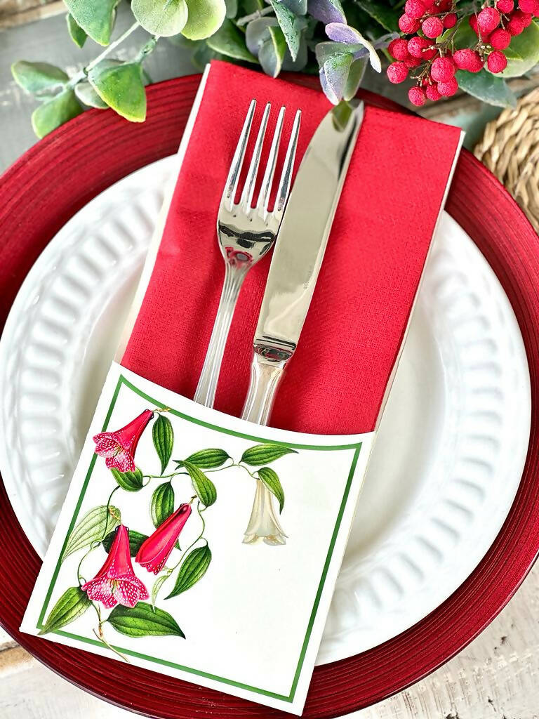 Porta Cubierto Copihue