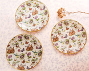 Plato Pan redondo, fiesta de conejitos