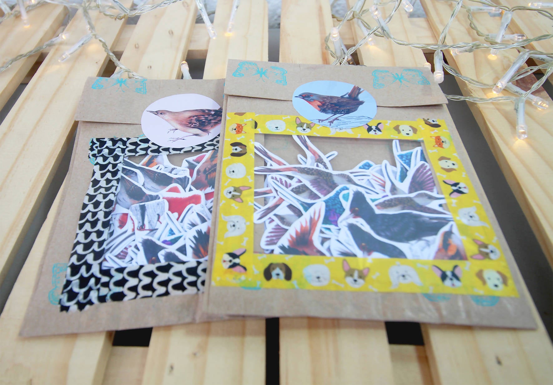 Set de stickers pequeños