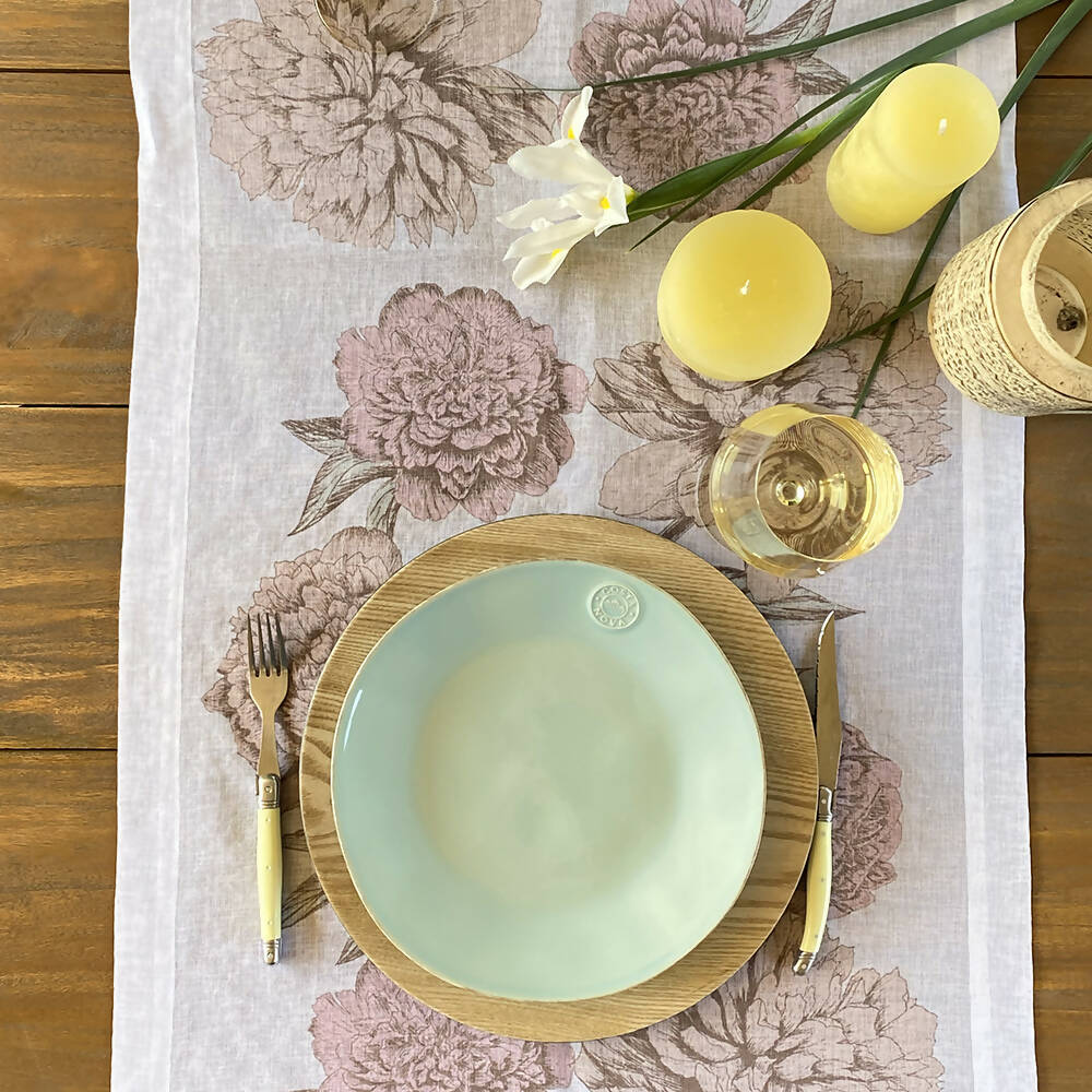 Camino de mesa velo organza Gardenia