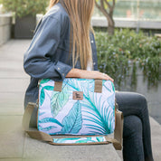 Bolso de notebook sustentable 13" y 14" pulgadas botánico Paper Home