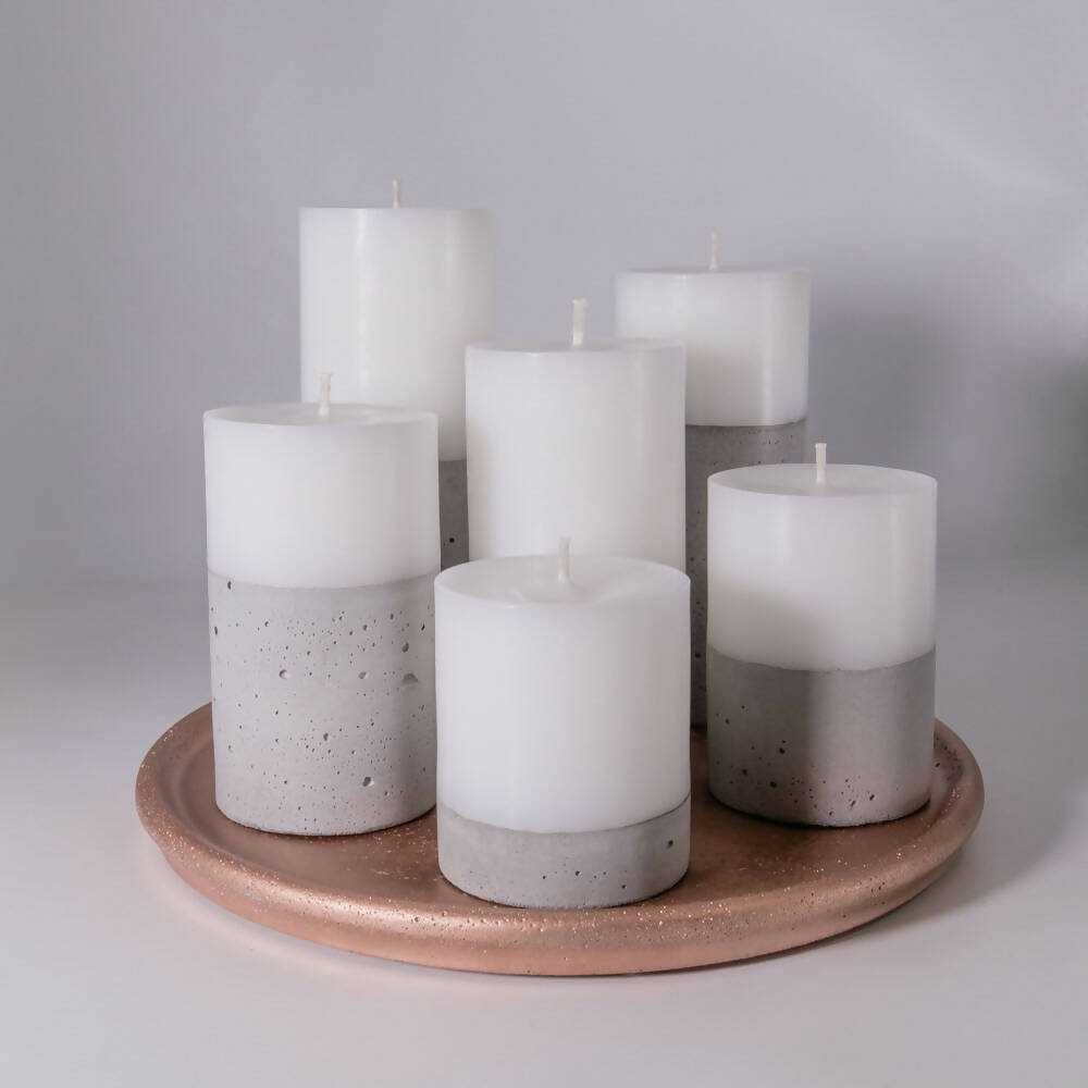 Conjunto 9E Bandeja Cobre Küme