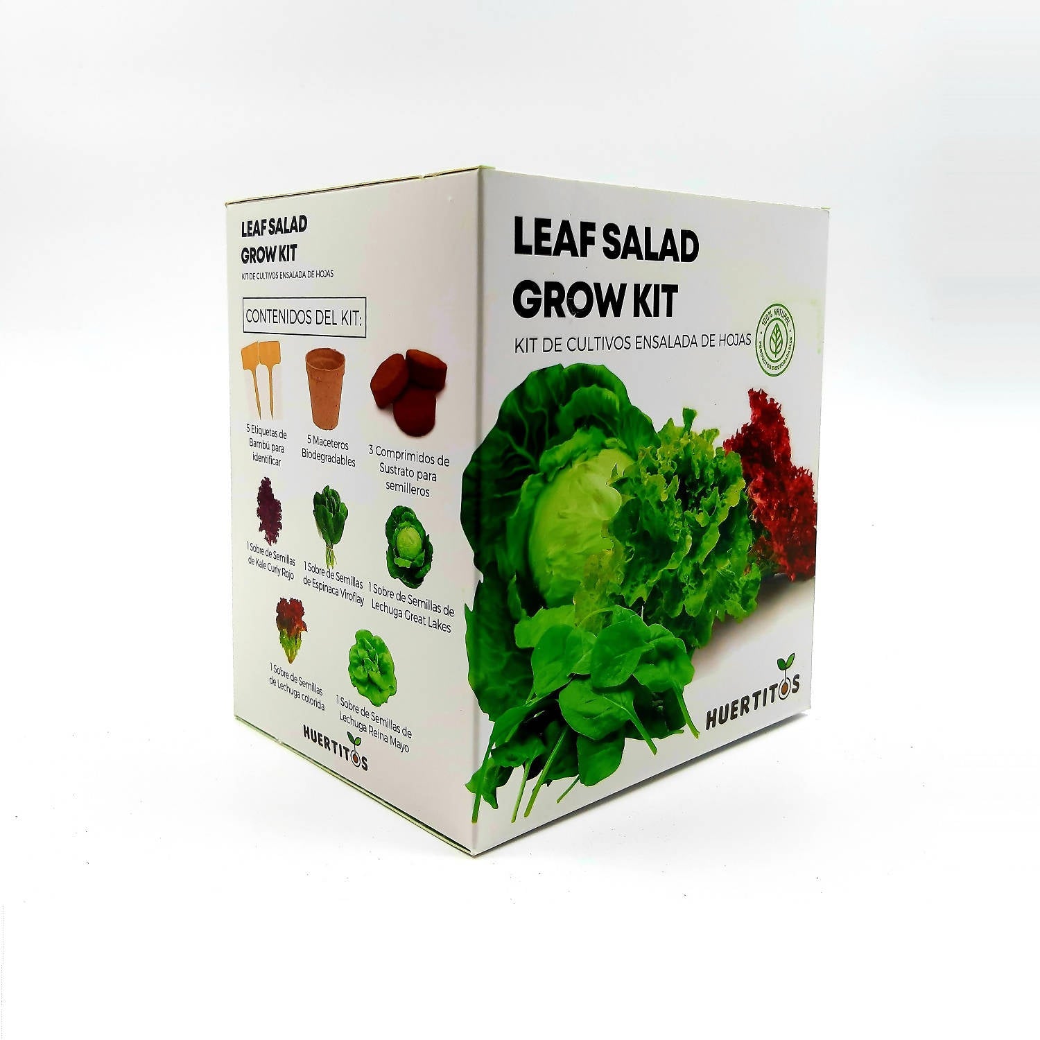Kit de cultivo Ensalada de Hojas (Leaf Salad GROW KIT)