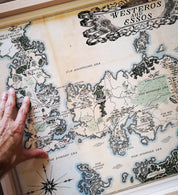 Mapa de Game of Thrones - Lámina