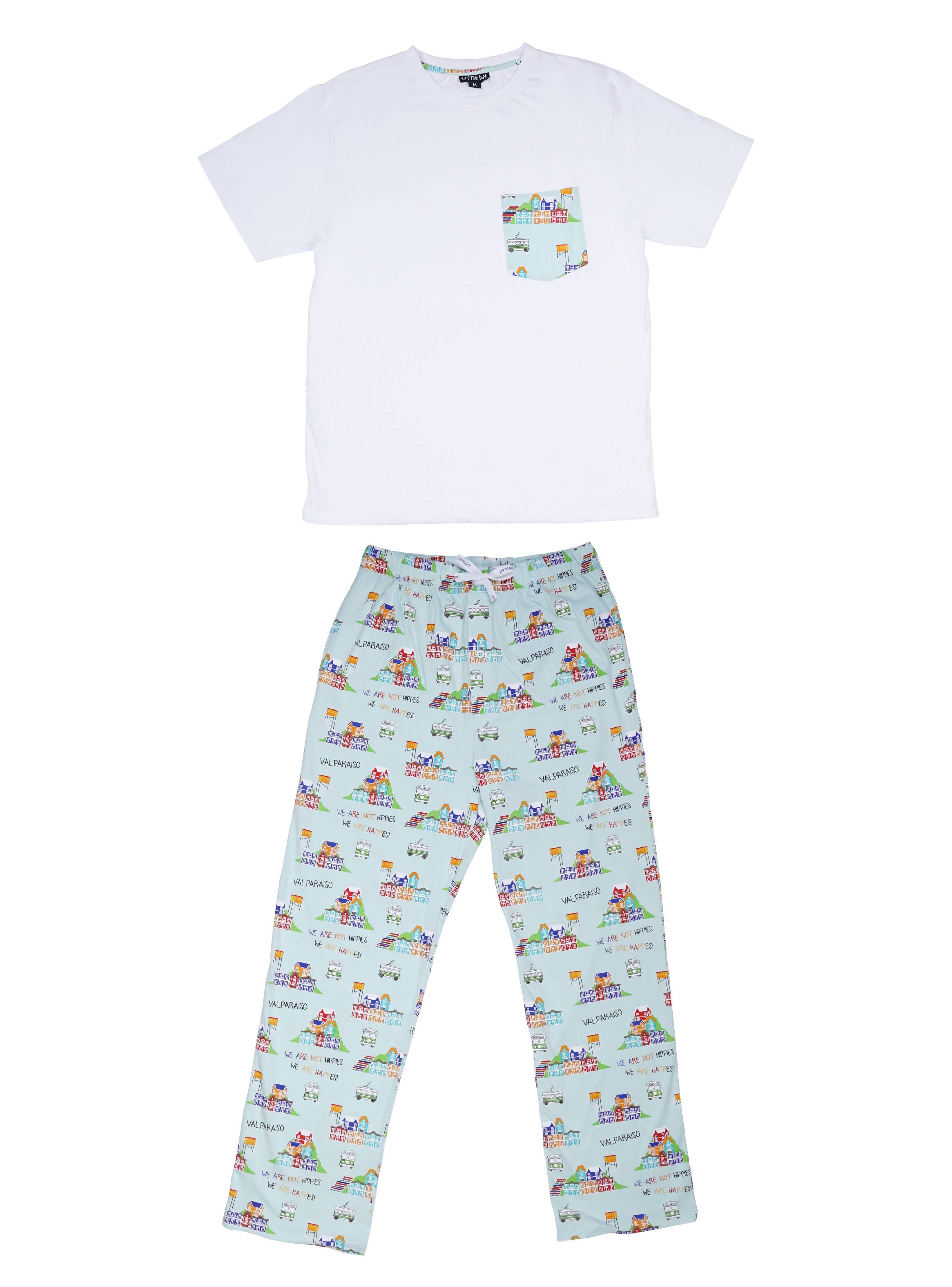 Pantalón + Polera Pijama VALPARAISO