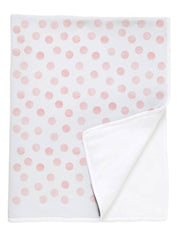 Manta de Polar Puntos Rosa