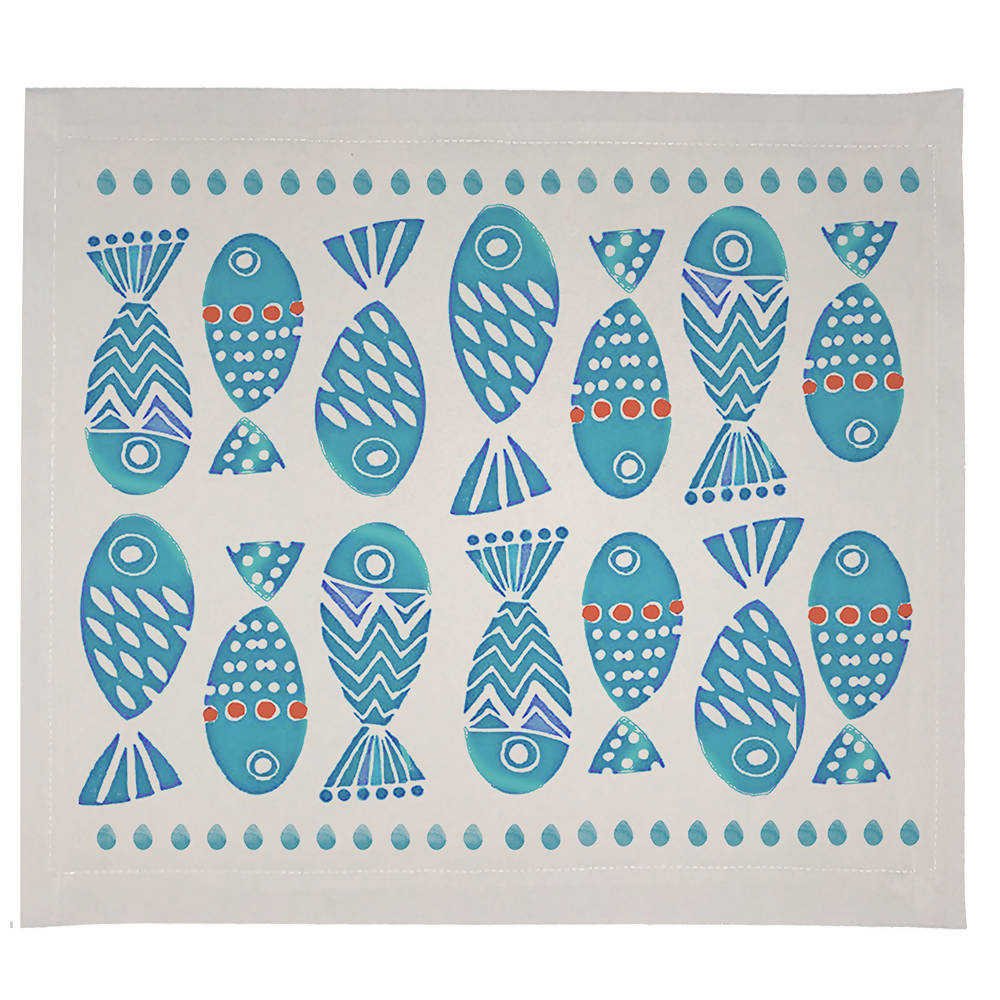 Set de Individuales Peces - Impermeables