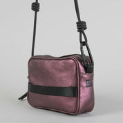 MINIKNOT Bandolera / Rojo Metálico / Negro