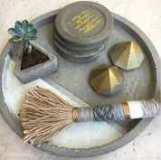 BANDEJA DECORATIVA DE HORMIGON, COLECCIÓN BRANN